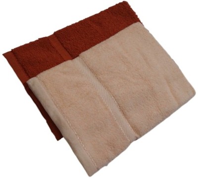 SNUGGLE Terry Cotton 600 GSM Hand Towel Set(Pack of 2, Peach, Orange)
