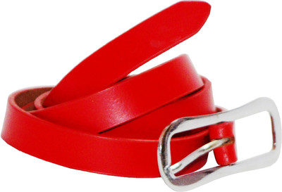 

DREAMSS Enterprise Women Casual Red Genuine Leather Belt