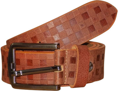 

Style 98 Men Party Brown Genuine Leather Belt