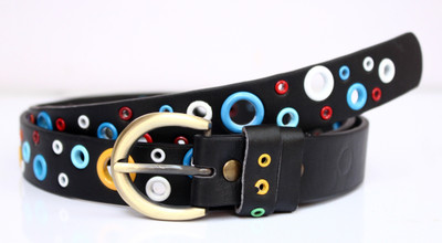 

Winsome Deal Women Casual Black Artificial Leather Belt