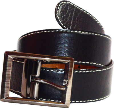 

Dreamss Enterprise Men Formal Black Genuine Leather Belt