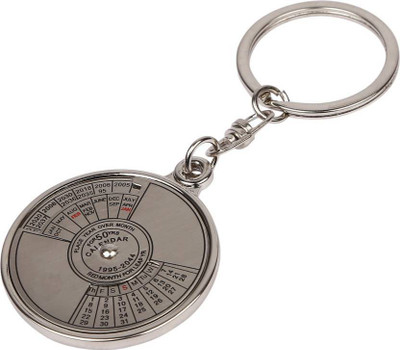 

Gadget Deals Timeless Calendar upto 50 Years Key Chain(Silver)