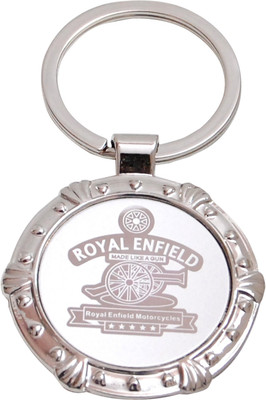 

Oyedeal Royal Enfield KYCN2220 Key Chain(Silver)
