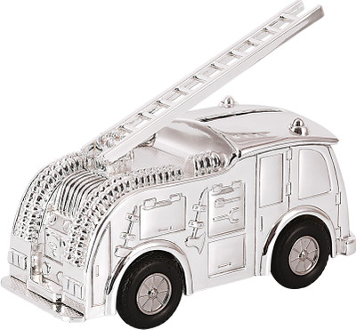 

Treta Fire Engine Money Bank Coin Bank(Silver)