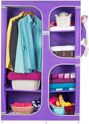 

CbeeSo CB160LV Carbon Steel Collapsible Wardrobe(Finish Color - Violet)