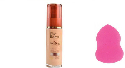 

Blue Heaven x factor foundation with sponge(Set of)