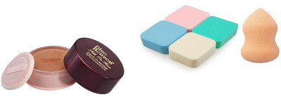 

Blue Heaven silk on face loose powder with blender combo(Set of 2)