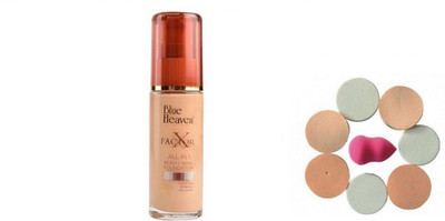 

Blue Heaven x factor foundation with blender combo(Set of 2)