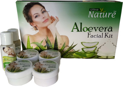 Ultra Nature Aloevera Facial Kit 340 ml(Set of 6)