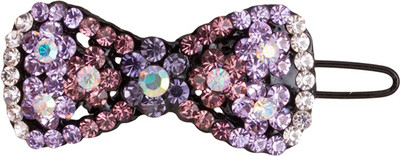 Glitters Online Glitters Designer Purple Stone Side Hair Pin for Girls Hair Pin(Purple)