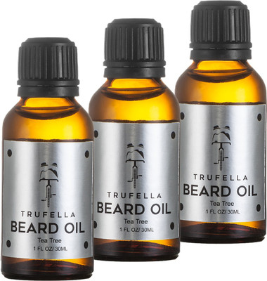 

Trufella Beard Oil - Tea Tree - Pack of 3 - 90mL Hair Oil(30 ml)