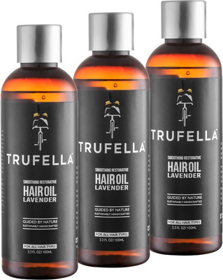 

Trufella Hair oil - Lavender - Pack of 3 Hair Oil(300 ml)