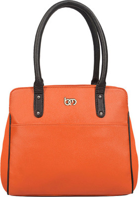 

Bagsy Malone Shoulder Bag(Orange, Black), Black;orange