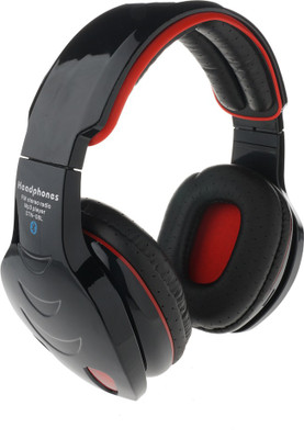 

A Star "STYLISH & ICONIC POWERFUL BASS RESONANCE" with Colorful DJ LED Black Color Stereo Bluetooth Headset with Mic(Black, On the Ear)