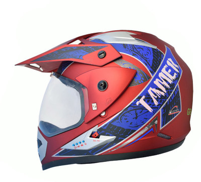 

Greenstone Tamer Bluetooth Motorbike Helmet(Cherry Red