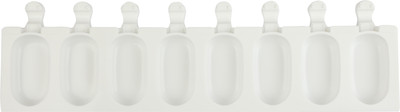 

SafeDeals White Silicone Ice Cube Tray(Pack of 1)