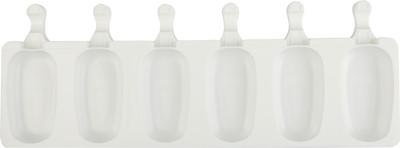 

SafeDeals White Silicone Ice Cube Tray(Pack of 1)