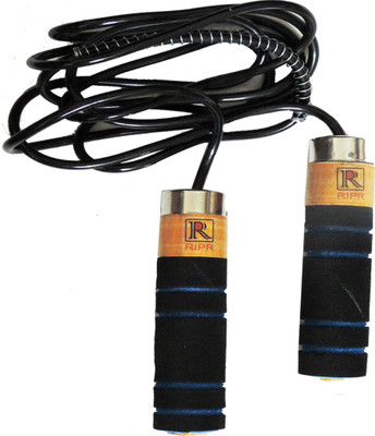 

RIPR Sports vocabulary PVC Rope with Foam Handles Weighted Skipping Rope(Multicolor, Pack of 1)