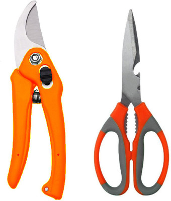 Lavelle Kitchen Economy Deals Ambidextrous Scissor Combo Set Scissors(Set of 2, Multicolor) available at flipkart for Rs.230