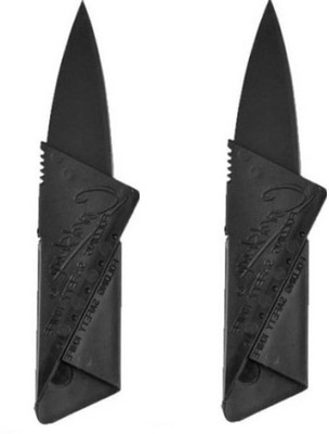 

Gadget Deals Credit Card Type Pocket Knife(Black)