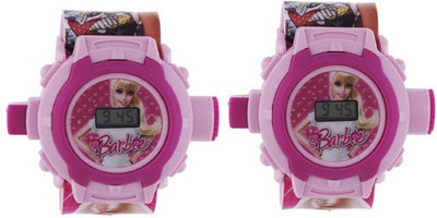 

Aquaras barbie smart plastic projector game pack of 2(Pink)