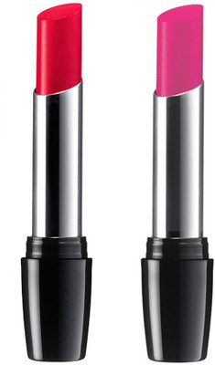 

Avon Anew Ultra Color Hydrating Lipstick - [set of 2](Red Tulip/Poppy Pink, 7 g)