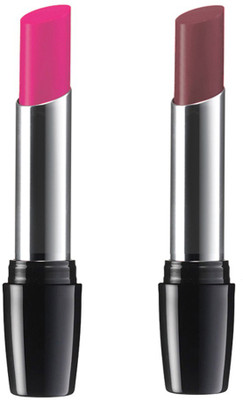 

Avon Anew Ultra Color Hydrating Lipstick - [set of 2](Poppy Pink/ Chocolate Rose, 7 g)