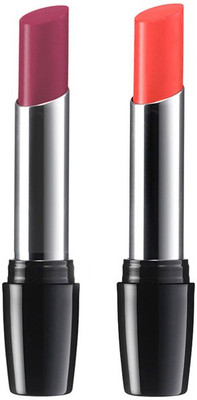 Avon Anew Ultra Color Hydrating Lipstick - [set of 2](Peach Petunie/Red Dahlia, 7 g)