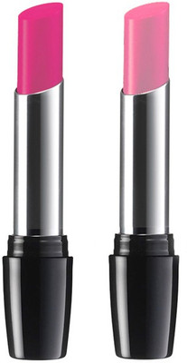 

Avon Anew Ultra Color Hydrating Lipstick - [set of 2](Poppy Pink/Hibiscus, 7 g)