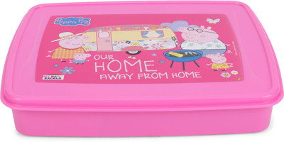 

Peppa Pig Lunch Box 1 Containers Lunch Box(1000 ml), Multicolor