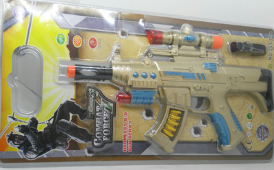 

HALO NATION Machine Gun with light and music(Multicolor)