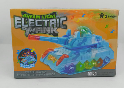 

HALO NATION Electric Plastic Tank Model Toy with Lights & Sounds(Multicolor)