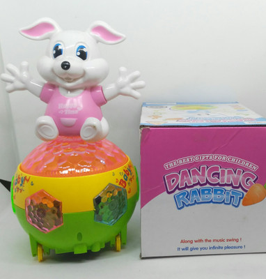 

HALO NATION Dancing Rabbit with 4D Lights and Sound.(Multicolor)
