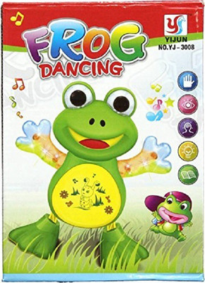 

HALO NATION Dancing Frog With Light And Music(Multicolor)