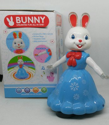 

HALO NATION Dancing Bunny with Light and Sound(Multicolor)