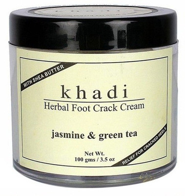 

Khadi Herbal Jasmine & Green Tea Herbal Foot Crack Cream With Sheabutter(100 g, Set of 1)