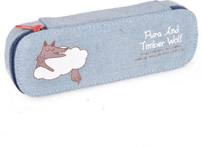 

Enwraps Series NA Art Cloth Pencil Box(Set of 1, Blue)