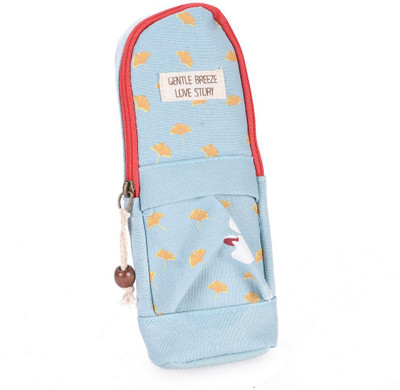 

Enwraps Series NA Art Cloth Pencil Box(Set of 1, Blue)