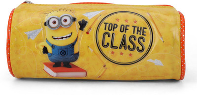 

Minion Minnions Character Art Fabric Pencil Box(Set of 1, Yellow)
