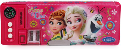 

Disney Frozen Character Art Plastic Pencil Box(Set of 1, Multicolor)