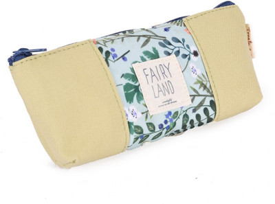 

Enwraps Series NA Art Cloth Pencil Box(Set of 1, Green)