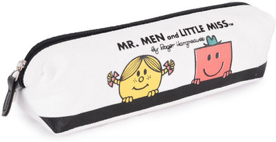 

Enwraps Series NA Art Cloth Pencil Box(Set of 1, White)
