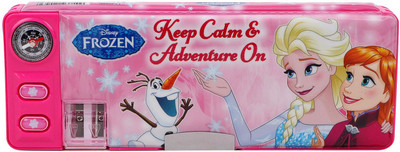 

Disney Frozen Character Art Plastic Pencil Box(Set of 1, Multicolor)
