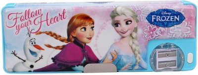 

Disney Frozen Character Art Plastic Pencil Box(Set of 1, Multicolor)