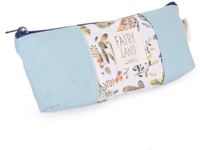 

Enwraps Series NA Art Cloth Pencil Box(Set of 1, Blue)