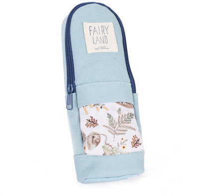 

Enwraps Series NA Art Cloth Pencil Box(Set of 1, Blue)