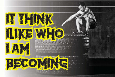 

Original Quotes Decorative GYM Inspirational Poster Paper Print(26 inch X 14 inch, Rolled)
