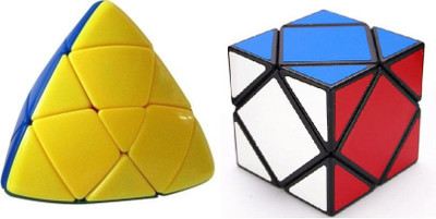 

Mayatra's Shengshou Master Pyramorphix Puzzle Cube Magic Cube & Puzzle Cube Square Tuning Spring Skewb Toy 3x3x3(2 Pieces)