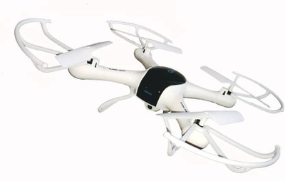 

Montez FLYING HERO 6 AXIS RC QUADCOPTER 4-CHANNEL , 2.4GHZ TRANSMITTER WITH HD CAMERA(White)