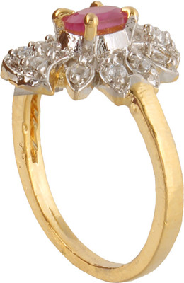 

Fasherati Daisy Alloy Crystal Ring, Multicolor